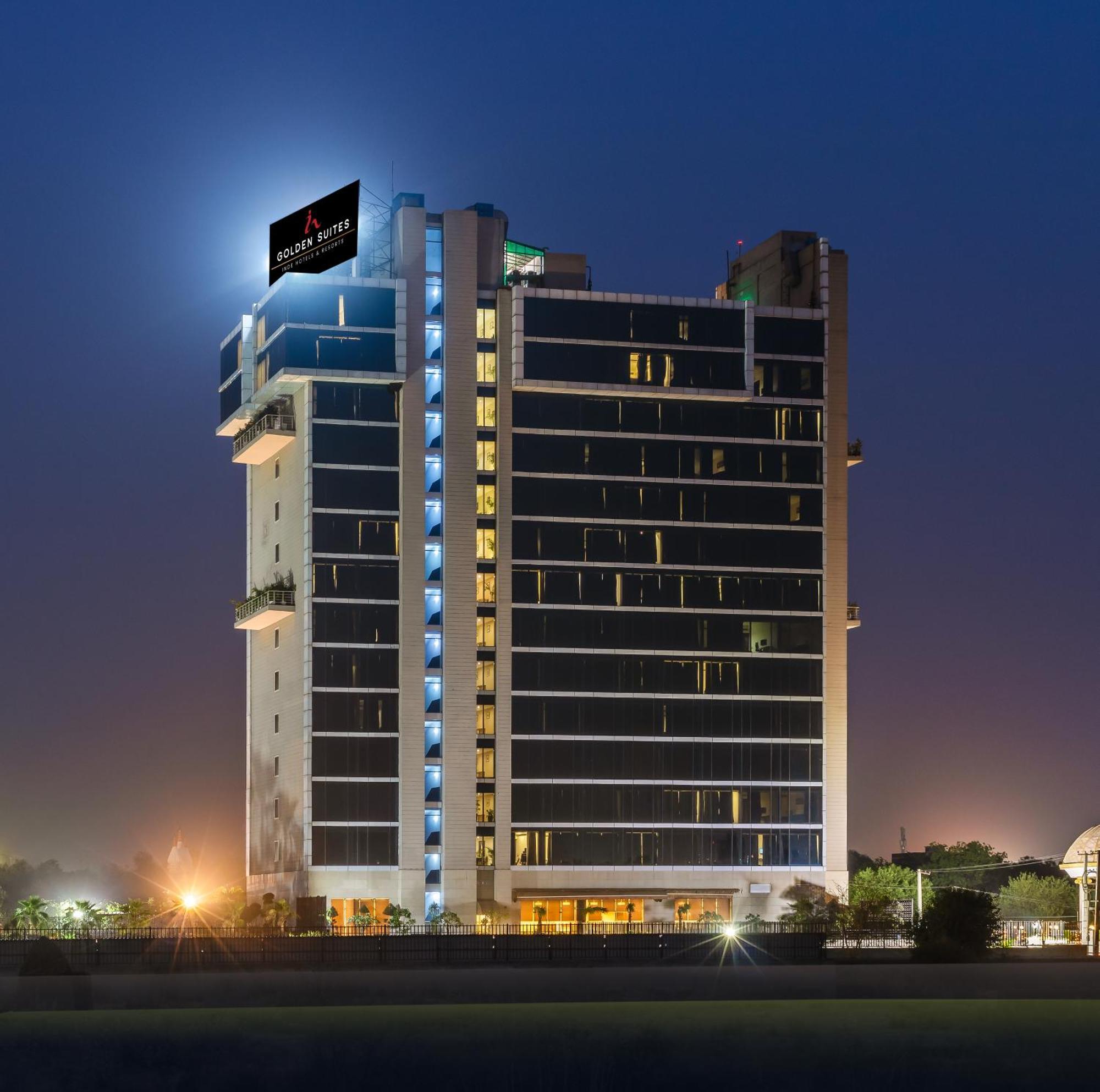 Golden Suites Gurgaon Inde Hotels Bagian luar foto